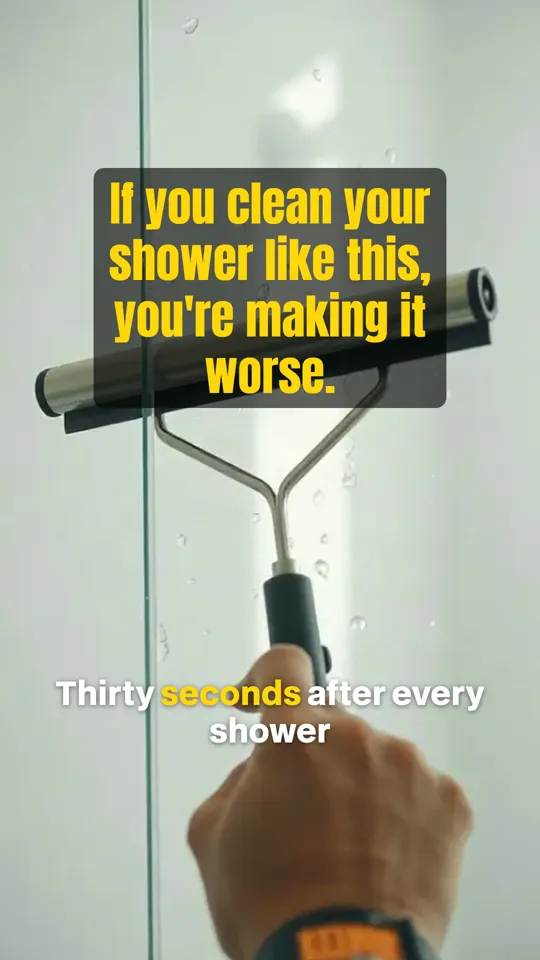 Version A of one squeegee ad, rendered by UGCLive with its own hook