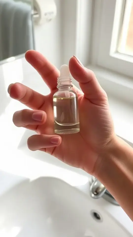 A serum video running as a TikTok In-Feed ad from a brand account, with a Sponsored label